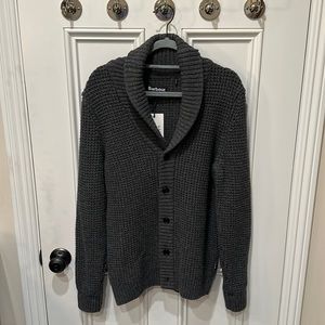 Men’s Barbour Cardigan Sweater.